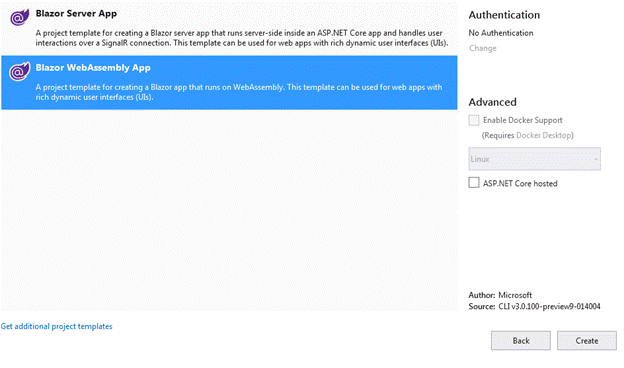 Exploring Blazor Web Assembly App