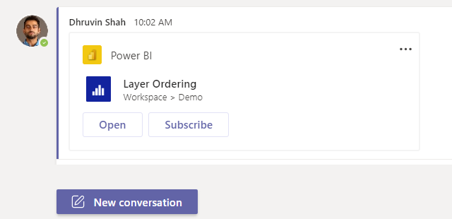 Exploring Power BI in Microsoft Teams