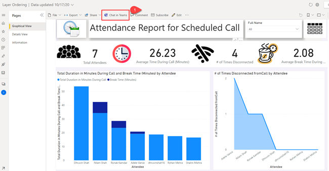 Exploring Power BI in Microsoft Teams