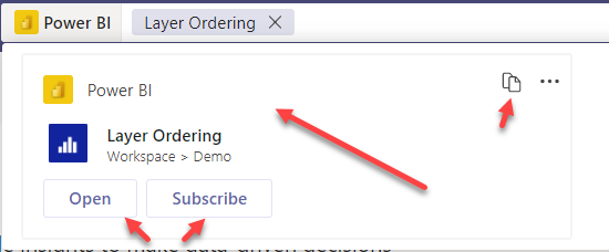 Exploring Power BI in Microsoft Teams