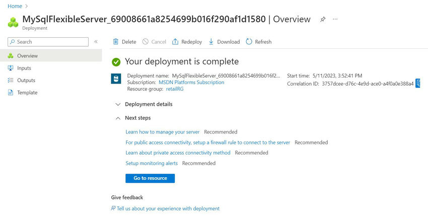 MySQL Flexible Server