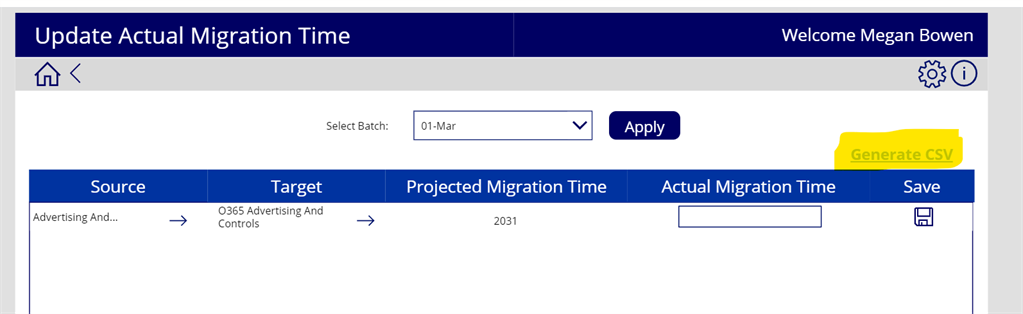 Export Data To CSV In Power App Form