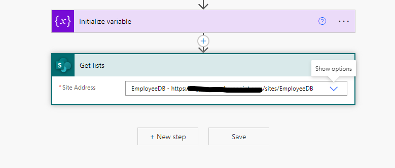Export Sharepoint List metadata using Power Automate