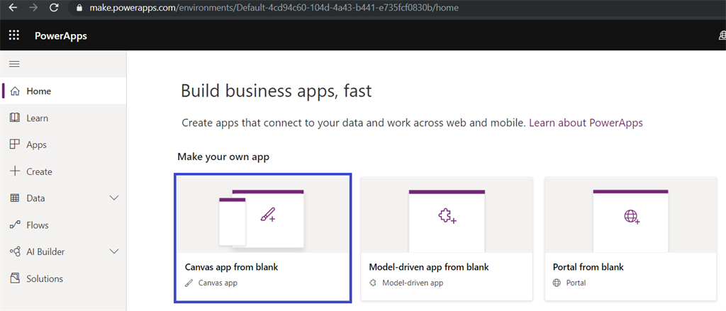 Extend SharePoint Framework Solution With Microsoft Power Apps