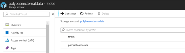 External Tables in SQL Server 2016 or 2017 and work with PolyBase