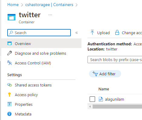 Extract the Key phrases from the specific tweet and store it in blob storage Using Azure Logic App
