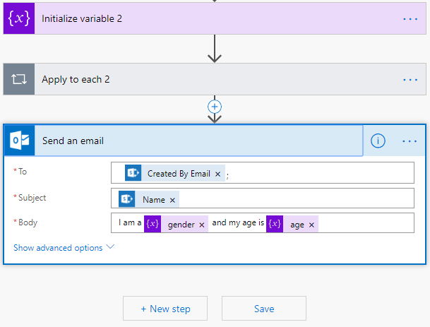 Face API Using MS Flow