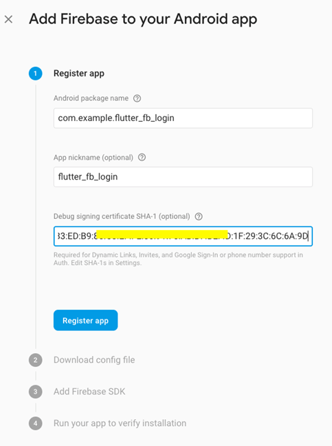Facebook Login in Flutter