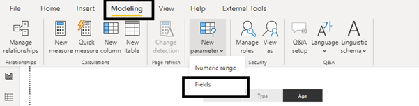 Creating Field Parameter 