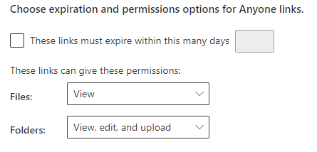 File Requests in OneDrive