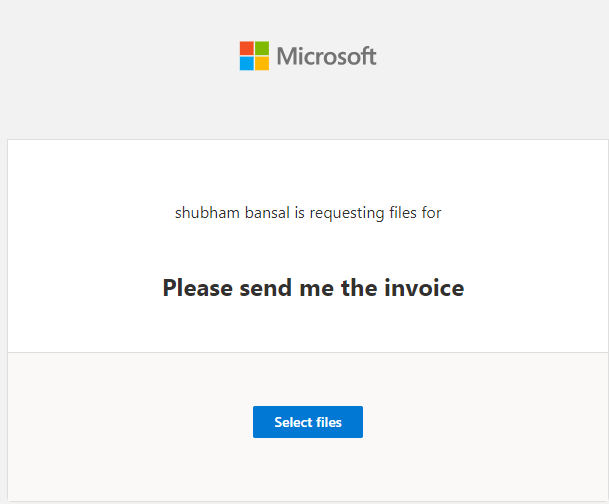 File Requests in OneDrive