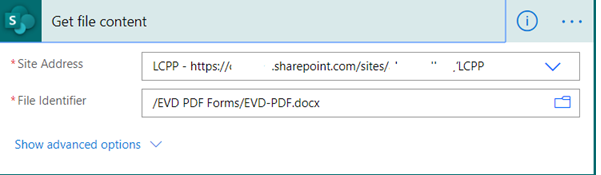 Fill The Document Content From SharePoint List Through Power Automate