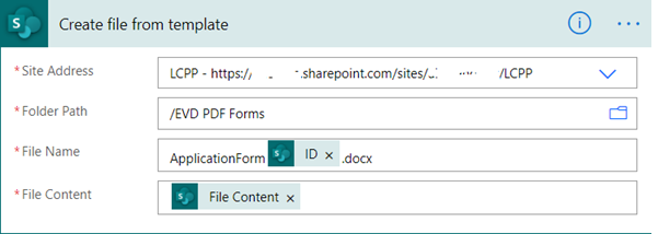 Fill The Document Content From SharePoint List Through Power Automate