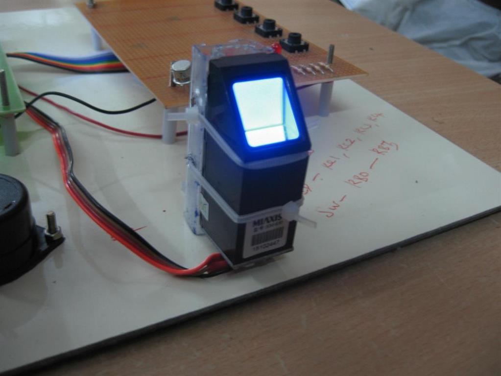Fingerprint Lock Using Arduino Mega 2560