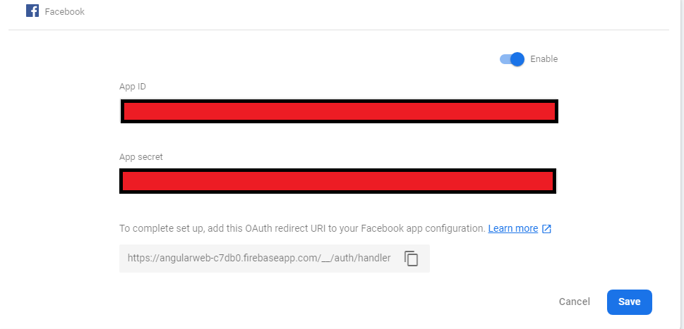 Firebase Authentication In Angular