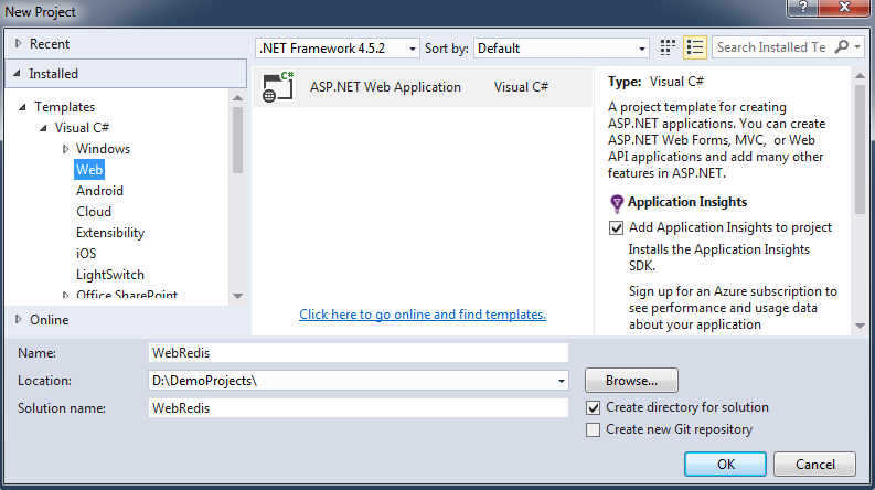Use Redis With ASP.NET MVC