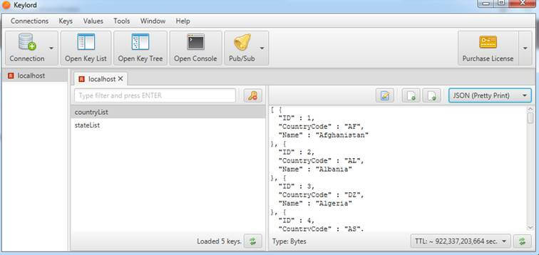 Use Redis With ASP.NET MVC