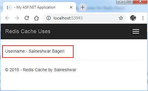 Use Redis With ASP.NET MVC