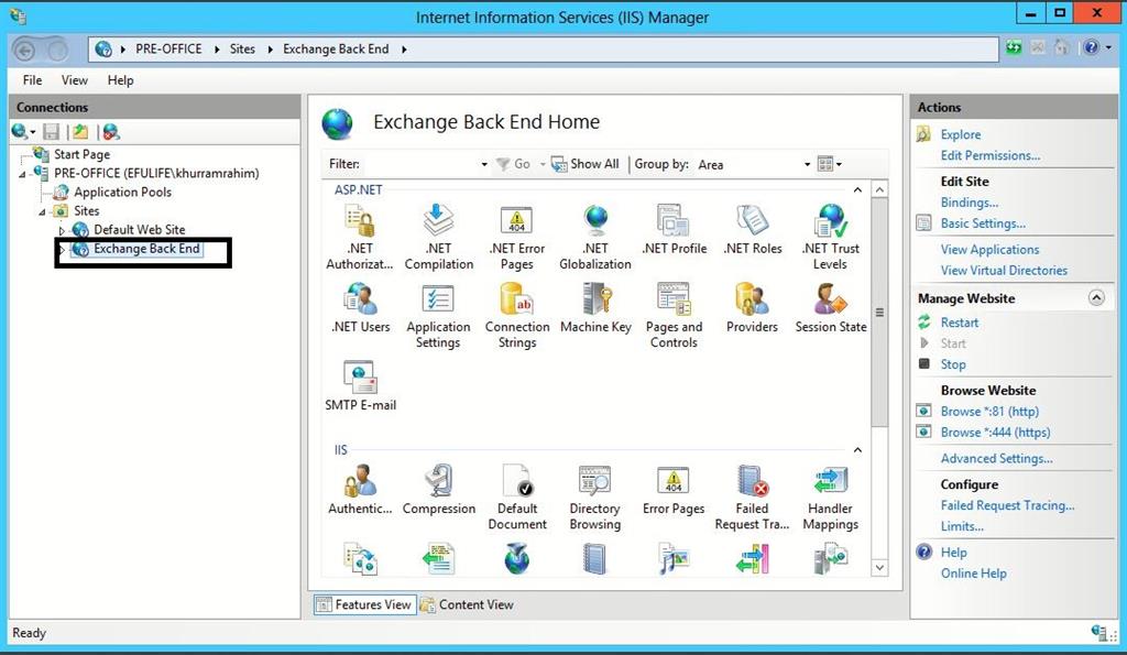 Fixing Blank Page Issue in Microsoft Exchange Server 2013/2016/2019 EA