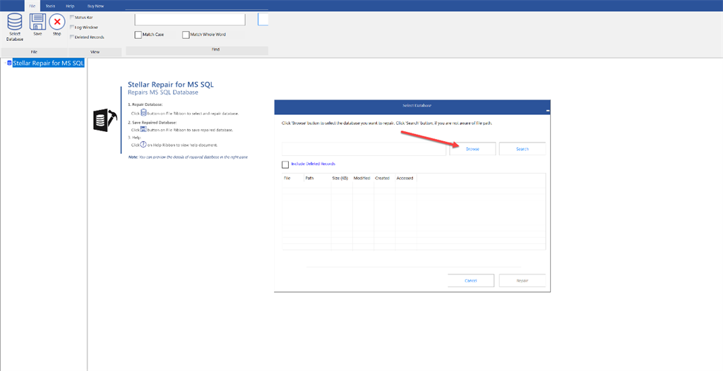 Fixing Corrupted Databases