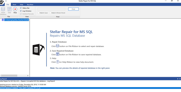 Fixing Corrupted Databases