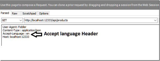 Accept Language Headers