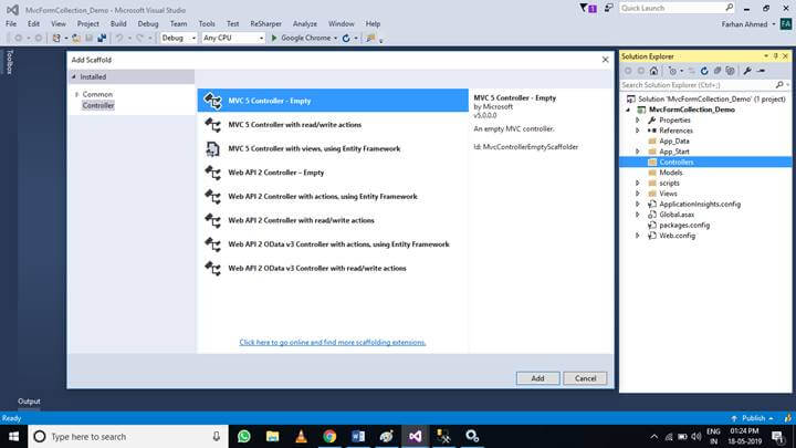 FormCollection In ASP.NET MVC