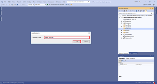 Forms Authentication In MVC