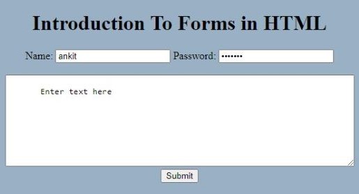 Forms in HTML: A Comprehensive Guide