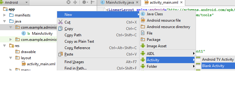 fragments-in-android-application