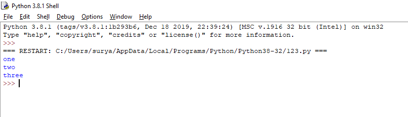 Function In Python
