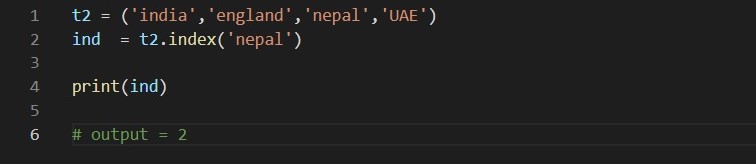 Function Of Tuple, List, String And Dictionary In Python