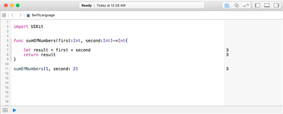 Functions In Swift Programming Language