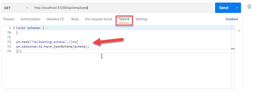 Generate And Validate JSON Schema With JSON Response Using Postman