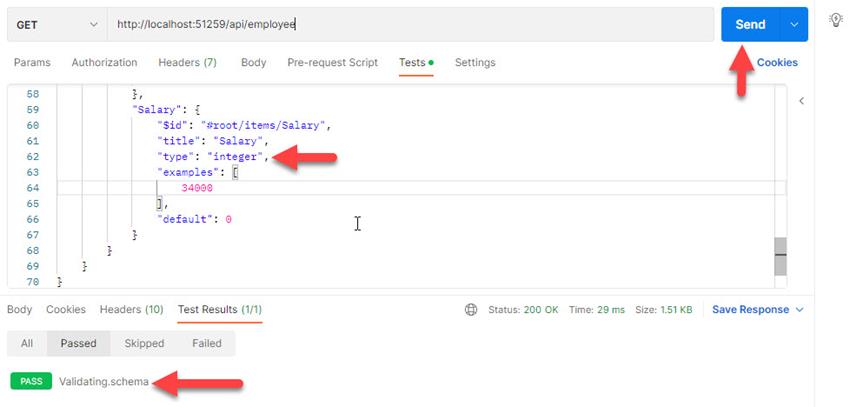 Generate And Validate JSON Schema With JSON Response Using Postman