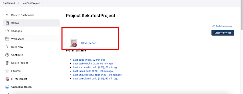 Generate HTML Reports In Jenkins