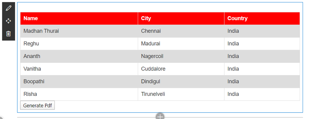 Generate PDF Document In Spfx