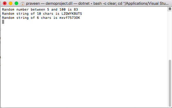 Generate Random Number And Random String In C#