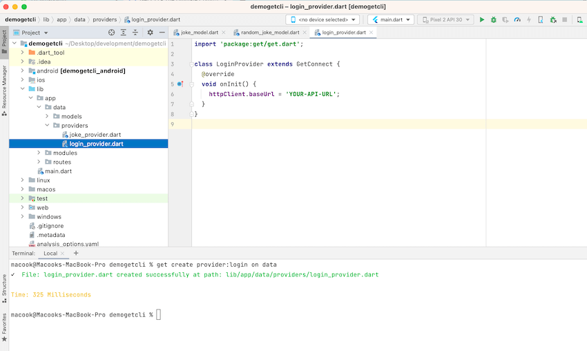 Get CLI - The Ultimate Command Line Tool for GetX Architecture in Flutter