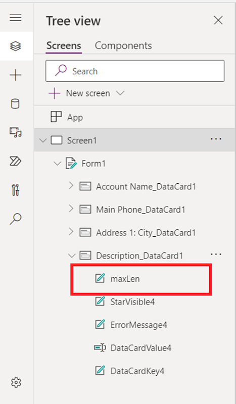 Get Dynamic 365 field metadata in a canvas app using DataSourceinfo function