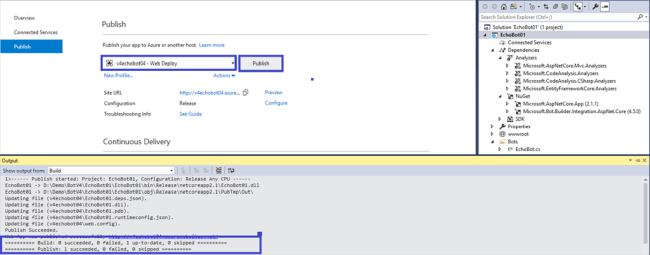 Get Started Azure Bot with Bot Framework SDK V4