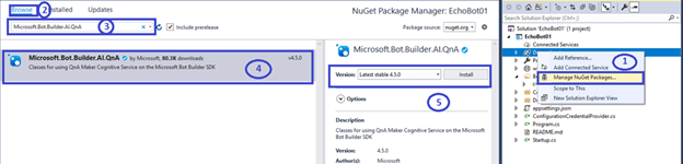 Build QnAMaker Azure Bot with Bot Framework SDK V4