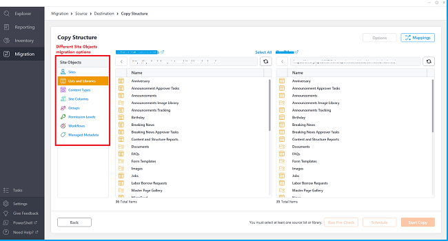 Overview Of Sharegate Migration Tool