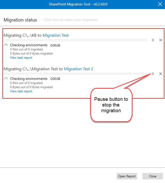 Microsoft SharePoint Migration Tool