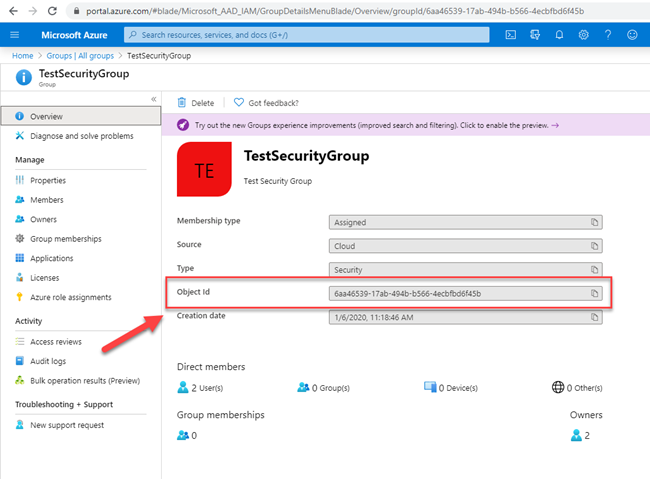 Get Users Or Members From The AD Security Group In PowerApps
