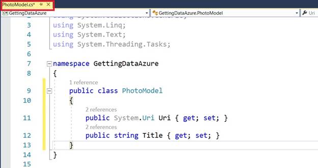 Getting Data From Azure In Android And Windows Using Xamarin.Forms