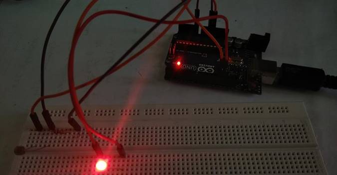 Getting LED Lights ON/OFF In Arduino When Light Intensity Changes