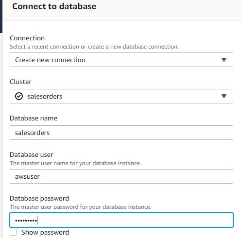 Database password