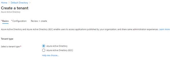 Create active directory