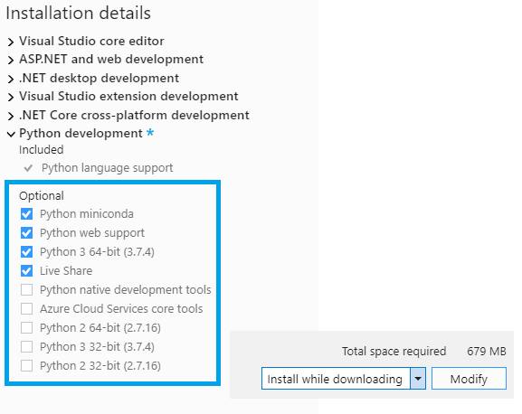 Getting Started with Python Development in Visual Studio 2019